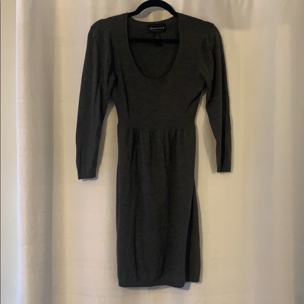 Grey Sweater Dress size SMALL